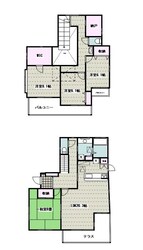 戸塚区原宿戸建の物件間取画像